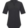 Mi Piace - Blouse V Neck - Black