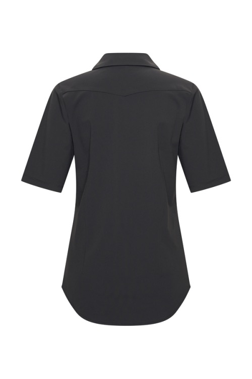 Mi Piace - Blouse V Neck - Black