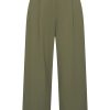 Mi Piace - Culotte Pleated Waistband - Olive