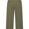 Mi Piace - Culotte Pleated Waistband - Olive