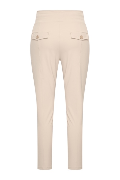 Mi Piace - Skinny Trousers Heavy 7/8 - Beige