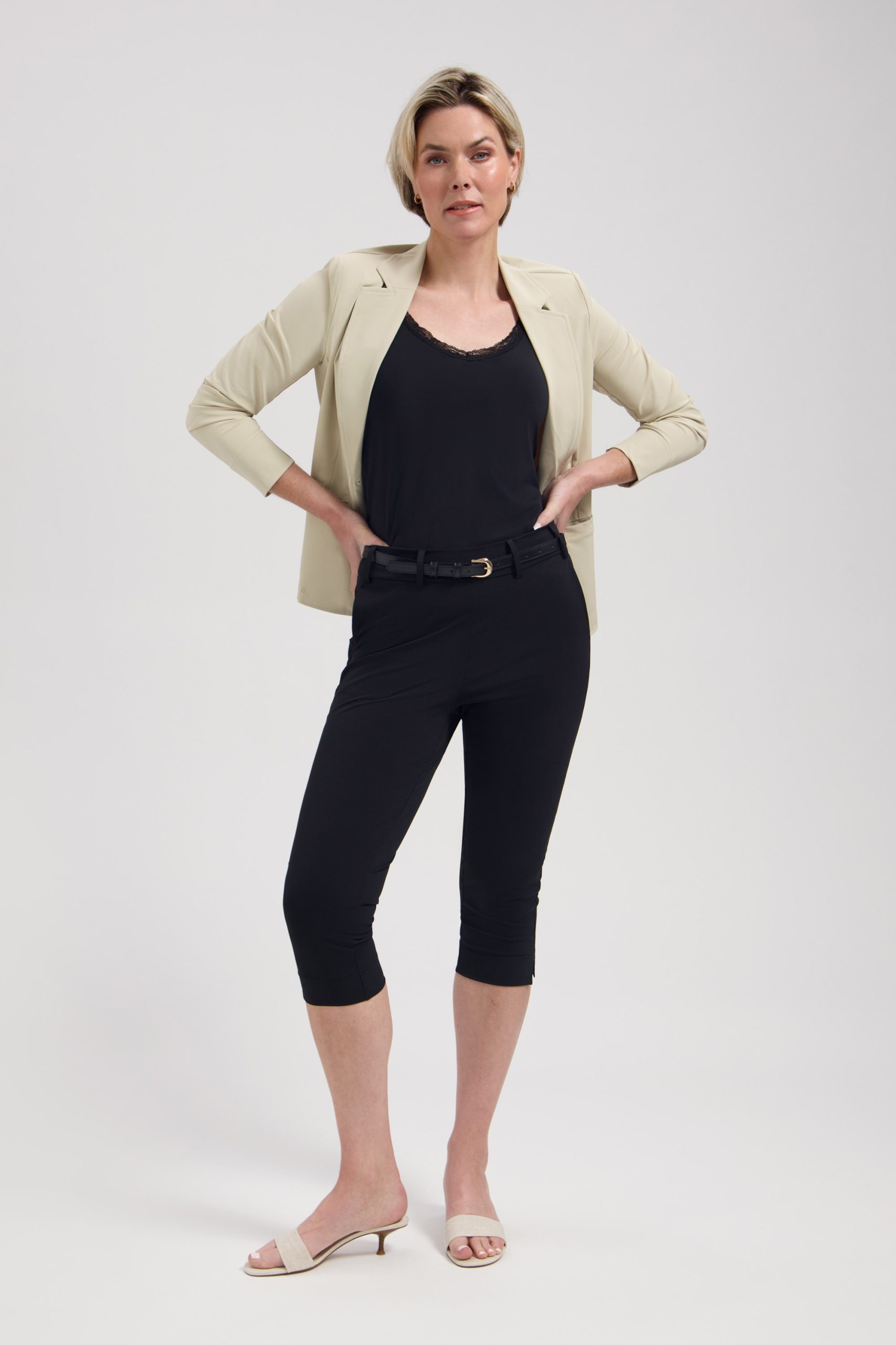 Lady Day - Travel Trouser Capri Leo - Black - Afbeelding 3