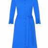 Mi Piace - Jurk 3/4 Mouw - Nautic Blue
