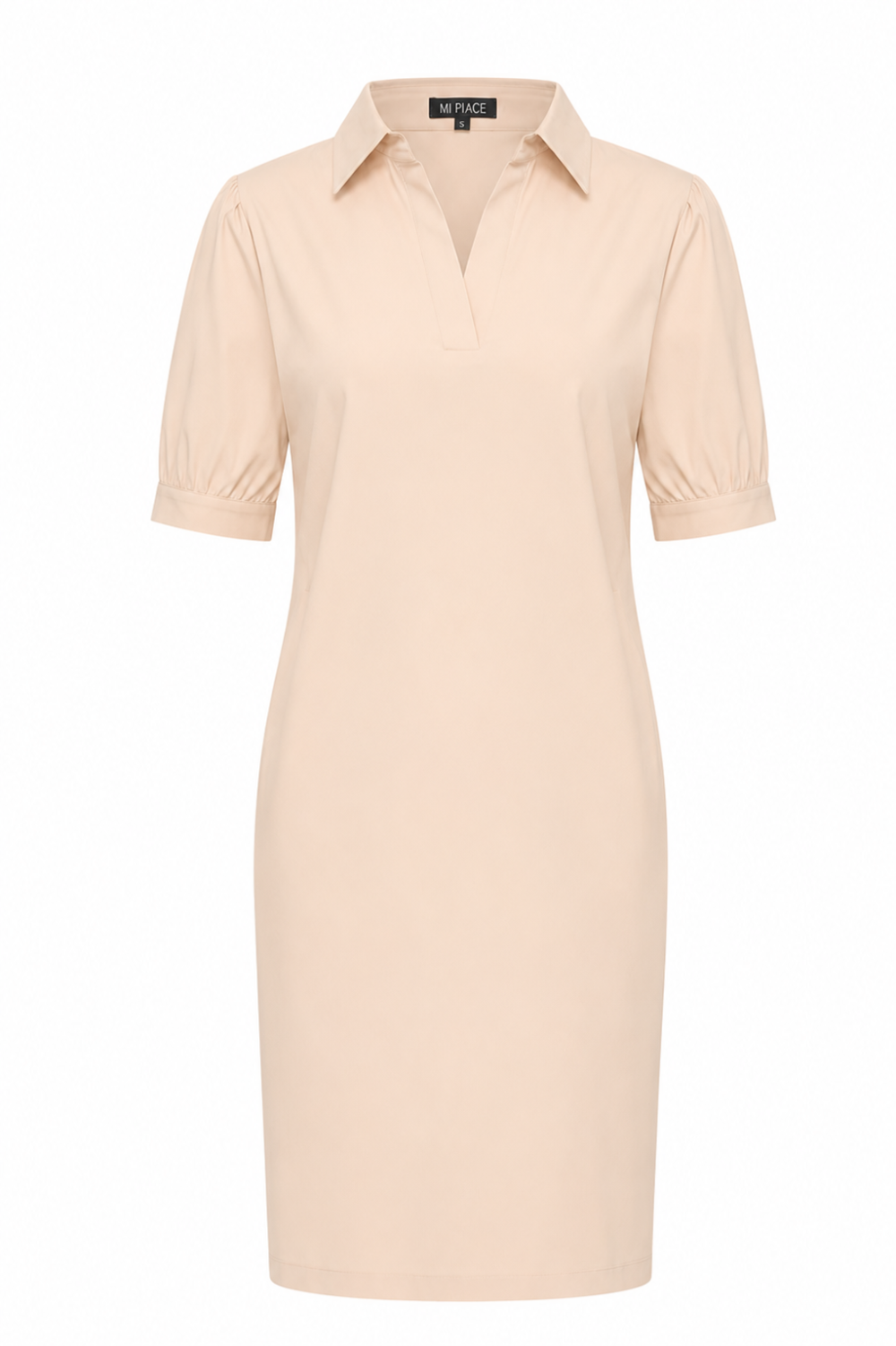 Mi Piace - Polo Dress - Beige