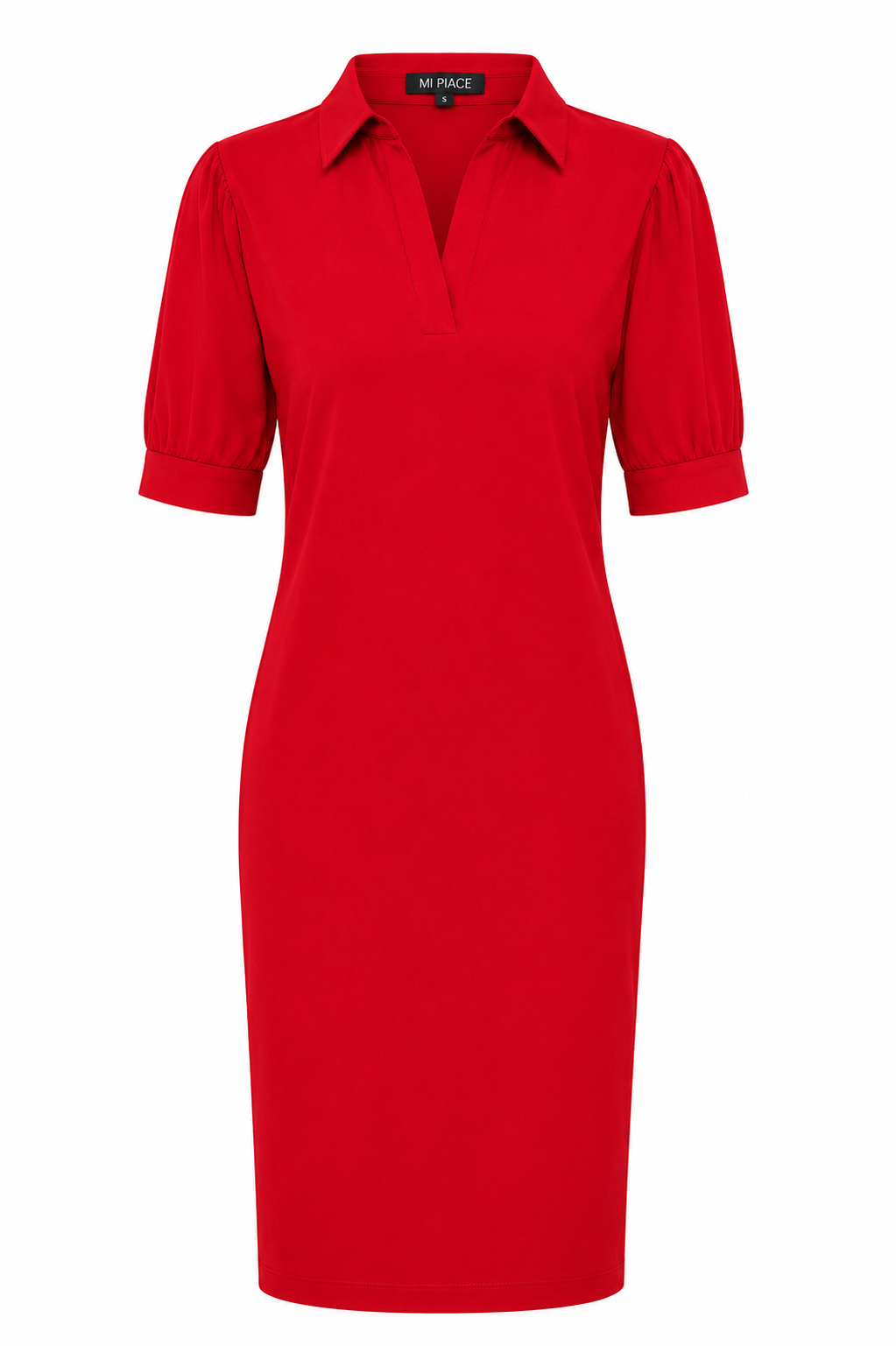 Mi Piace - Polo Dress - Red