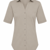 Mi Piace - Blouse V Neck - Taupe