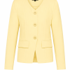 Mi Piace - Blazer Lang - Lemon yellow