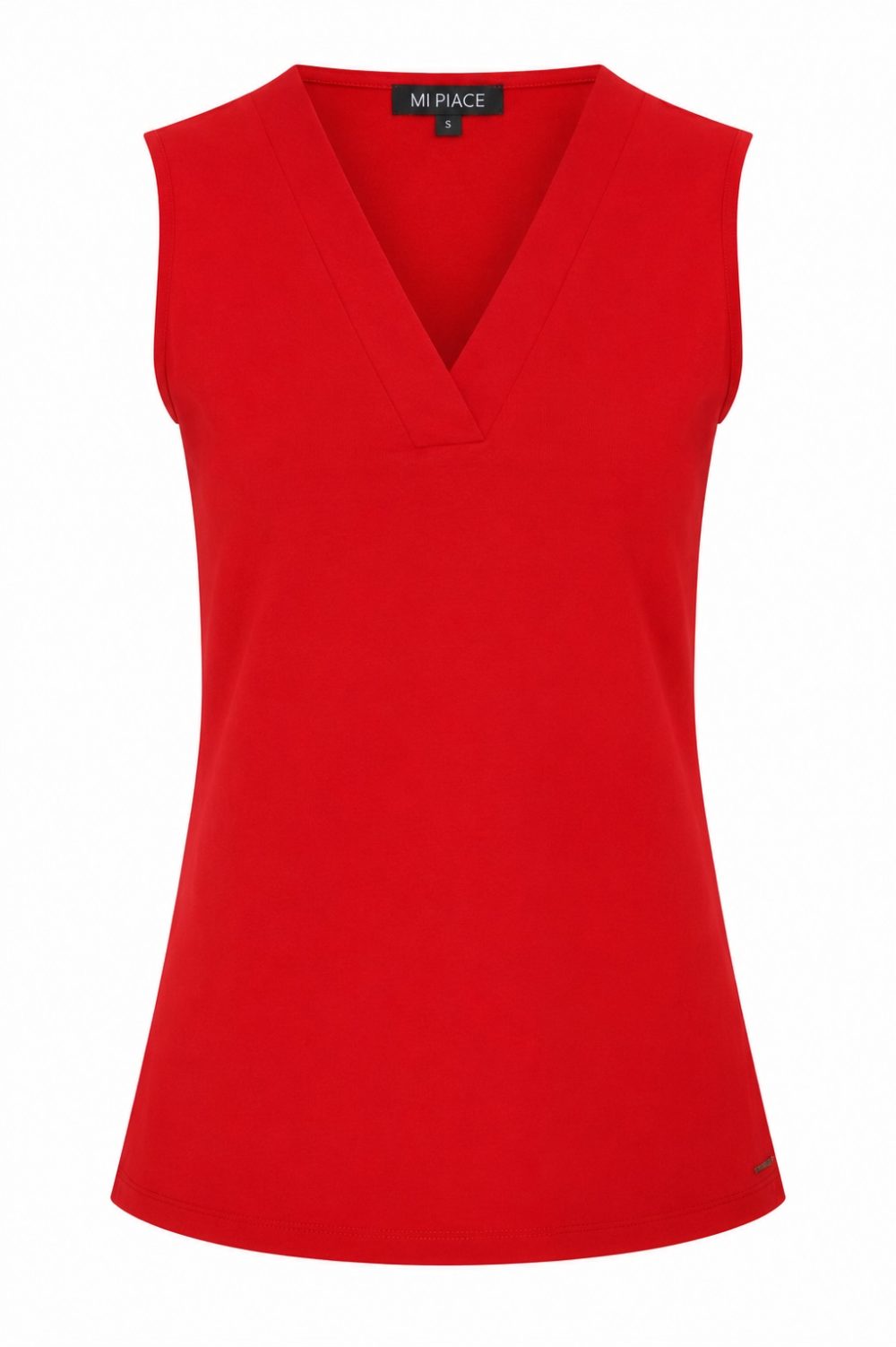Mi Piace - Top Mouwloos - Red