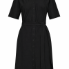 Mi Piace - Dress V Neck - Black