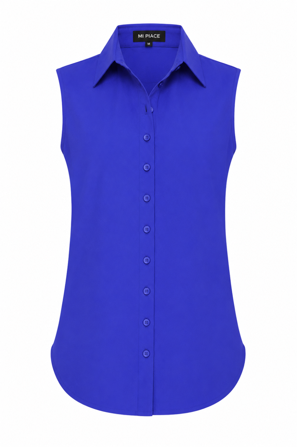 Mi Piace - Blouse Mouwloos - Kobalt
