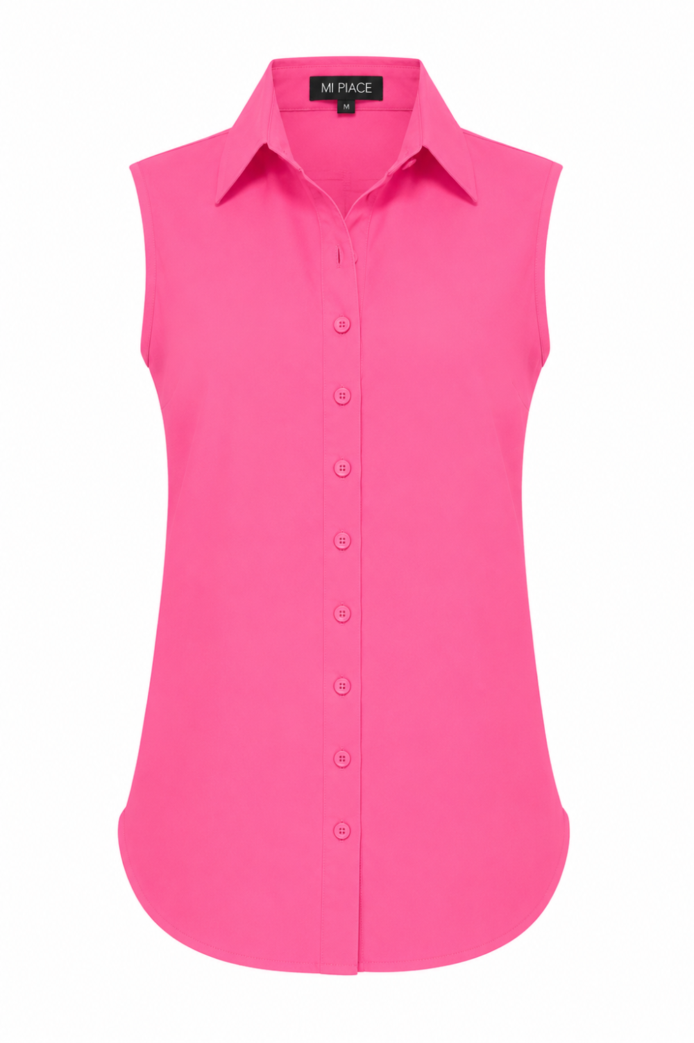 Mi Piace - Blouse Mouwloos - Fuchsia 