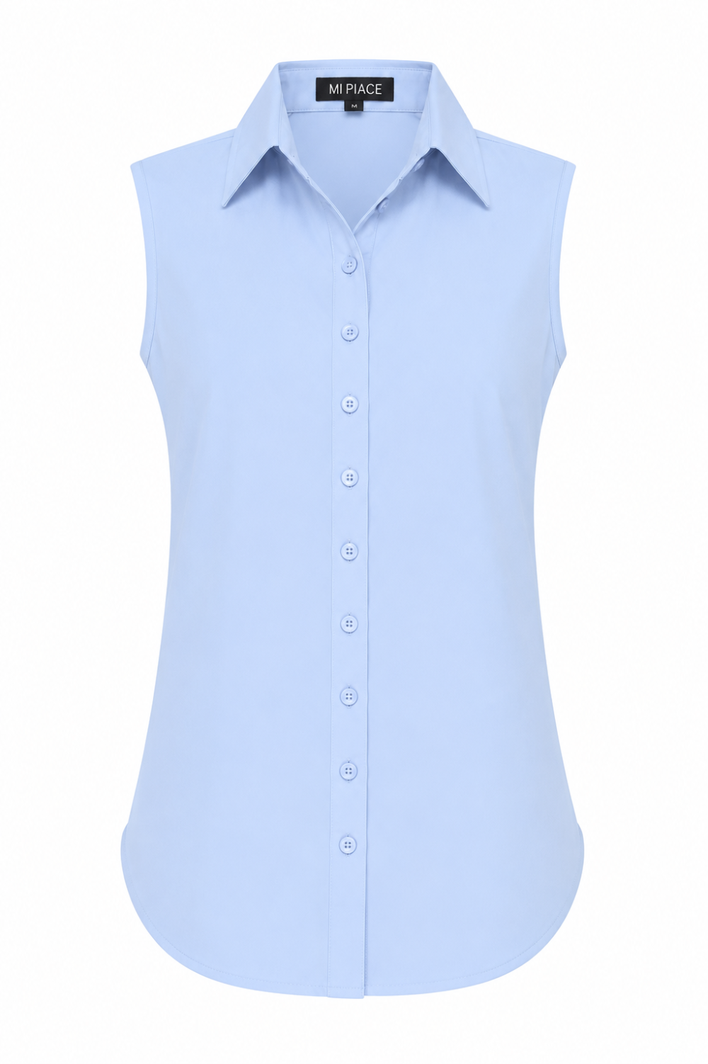 Mi Piace - Blouse Mouwloos - Lavender Blue