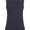 Mi Piace - Blouse Mouwloos - Dark Blue