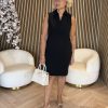 Mi Piace - Jurk Mouwloos - Black