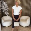 Lady Day - Travel Trouser Capri Leo - Dark Brown