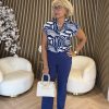 &Co Woman - Valetta Weave - Blue Multi