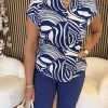 &Co Woman - Valetta Weave - Blue Multi