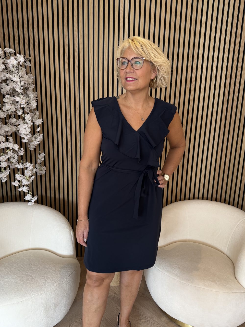 Lady Day - Dunya Dress Short - Blue