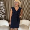 Lady Day - Dunya Dress Short - Blue