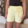 Lady Day - Shorty Travel Trousers - Butter yellow