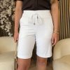 Mi Piace - Bermuda Shorts - White