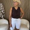 Mi Piace - Bermuda Shorts - White