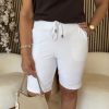 Mi Piace - Bermuda Shorts - White