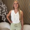Mi Piace - Bermuda Shorts - Minimal Print Sweat Pea
