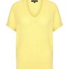 Mi Piace - Pullover Ajour - Lemon Yellow