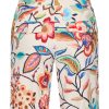 Mi Piace - Bermuda Heavy Embroided Bloom Print - Multicolour