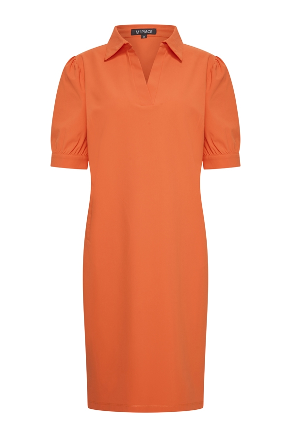 Mi Piace - Polo Dress - Orange
