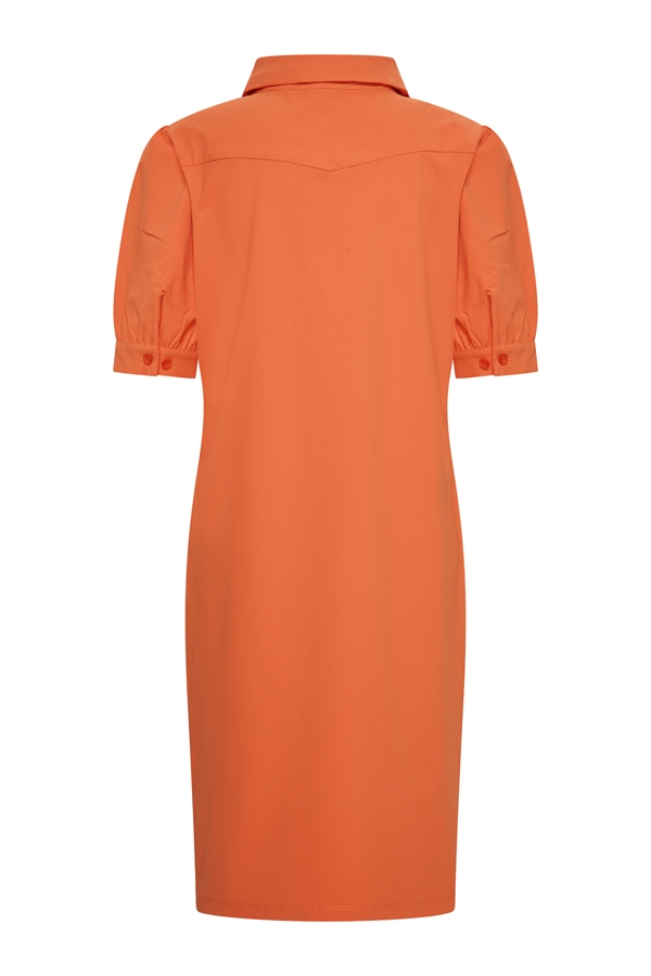 Mi Piace - Polo Dress - Orange