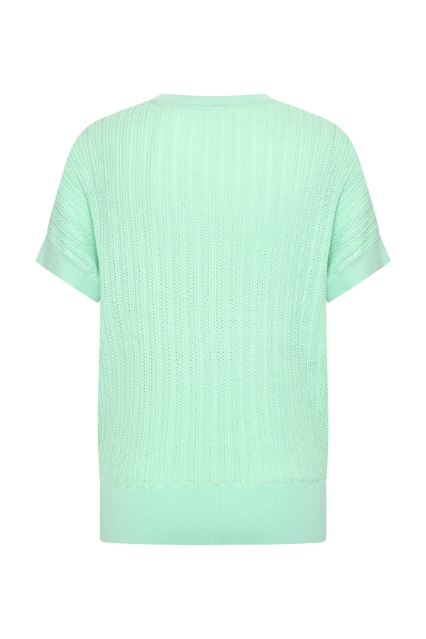 Mi Piace - Pullover Ajour - Pistachio
