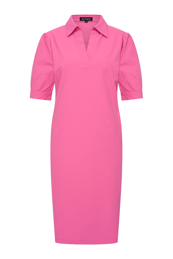 Mi Piace - Polo Dress - Rose