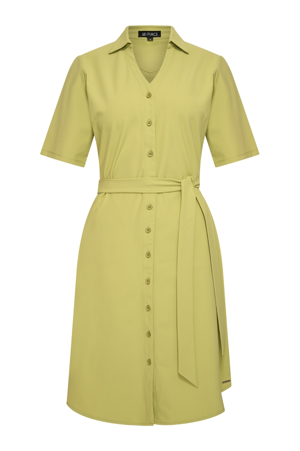 Mi Piace - Dress V Neck - Sweet Pea