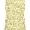 Mi Piace - Top V Neck Pleated Minimal Print - Sweet Pea