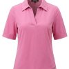 Mi Piace - Polo Top Puff Sleeves - Rose