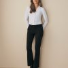 Lady Day - Poppy Flared Travel - Black