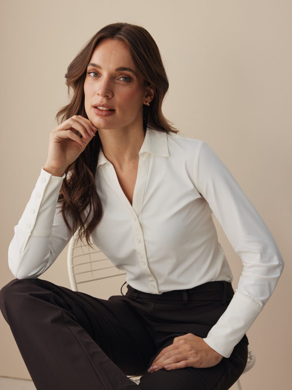 Lady Day - Suzy Blouse - White