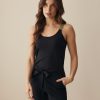 Lady Day - Tuesday Travelstof Top - Black