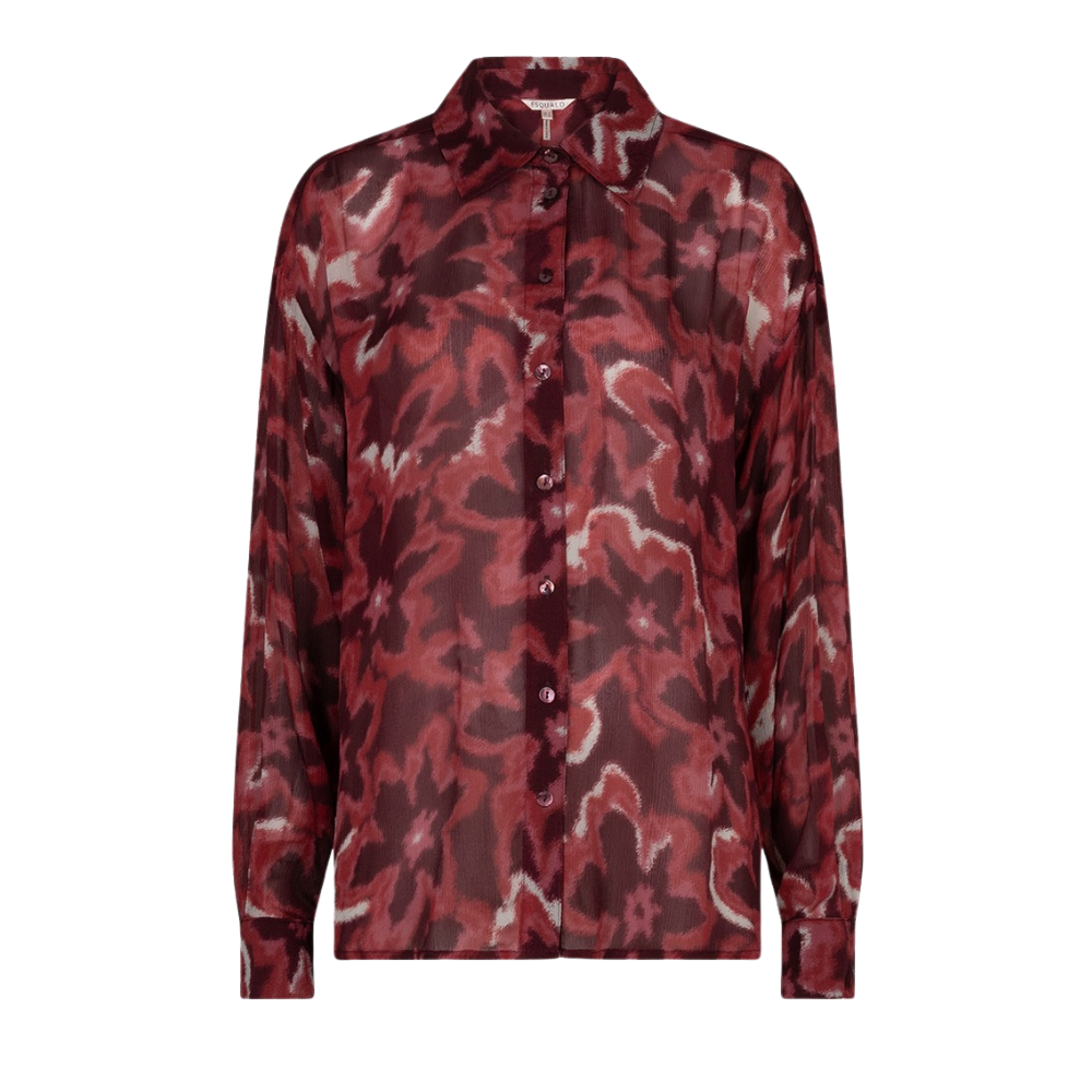 EsQualo - Blouse Autumn Bloom - Print