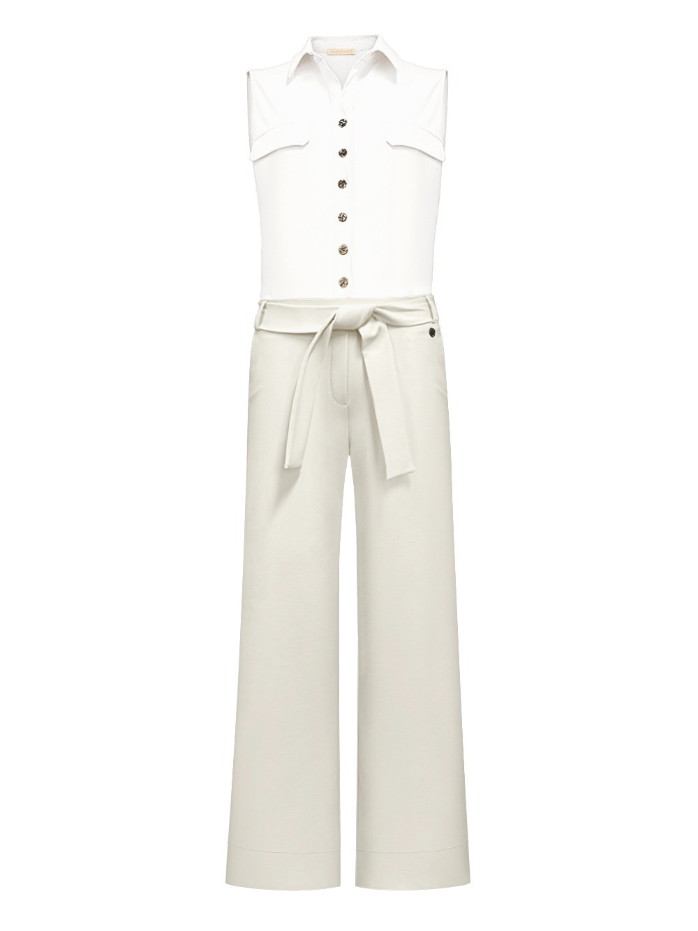Triple Nine - Jumpsuit - Beige/OffWhite