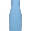 Mi Piace - Singlet Dress Denim Print - Bleached Denim