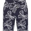 Bermuda Bow Print - Black | Off White