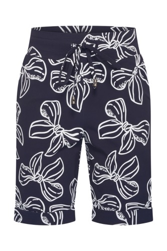 Bermuda Bow Print - Black | Off White