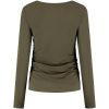Lady Day - Arly LS Travel Top - Deep forest