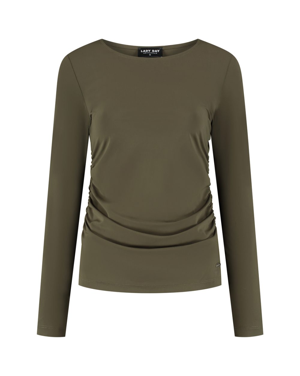 Lady Day - Arly LS Travel Top - Deep forest