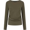 Lady Day - Arly LS Travel Top - Deep forest