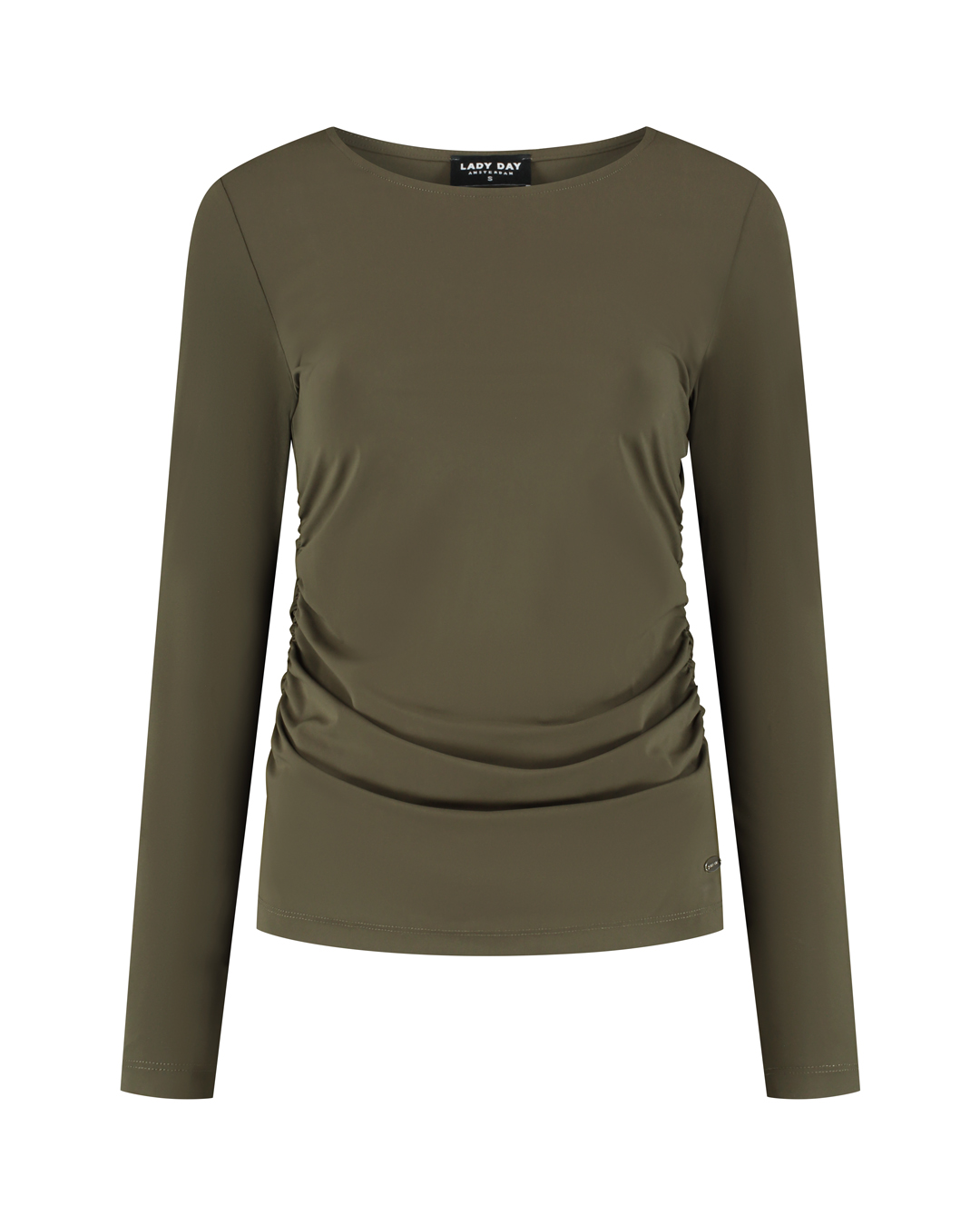 Lady Day - Arly LS Travel Top - Deep forest