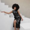 Babouche - Floor - Black